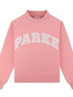 Parke Women's Pink Logo Crew Sweatshirt